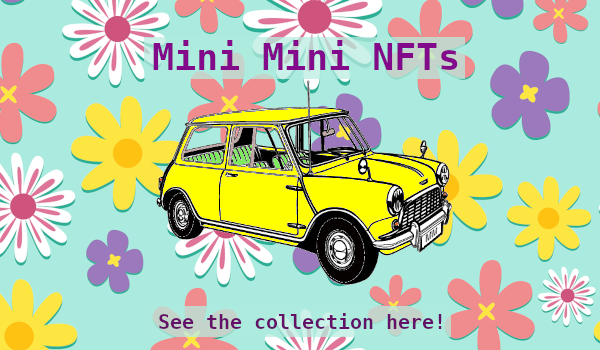 Advert for Mini Mini NFTs